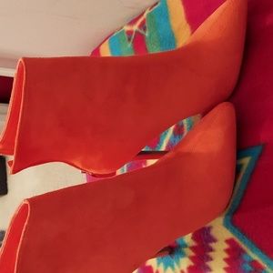 Faux Suede Ankle Booties